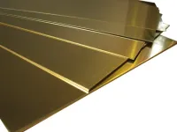 Латунный анод Холоднокатаный 1900 мм 200 мм 8 мм Л63 ГОСТ 2208-2007 купить в Чебоксарах